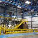 Boom Truck Component Finishing Line-IntelliTrak 1500 Series Overhead Conveyor