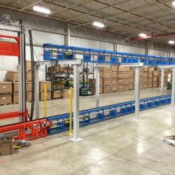 Automotive Console Assembly Line Automotive Console Assembly Line - IntelliTrak 1500i Series Inverted Conveyor