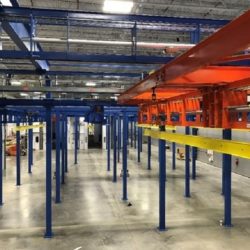 Airplane Wing Finishing Line - IntelliTrak 1500 Series Overhead Conveyor with Shuttle