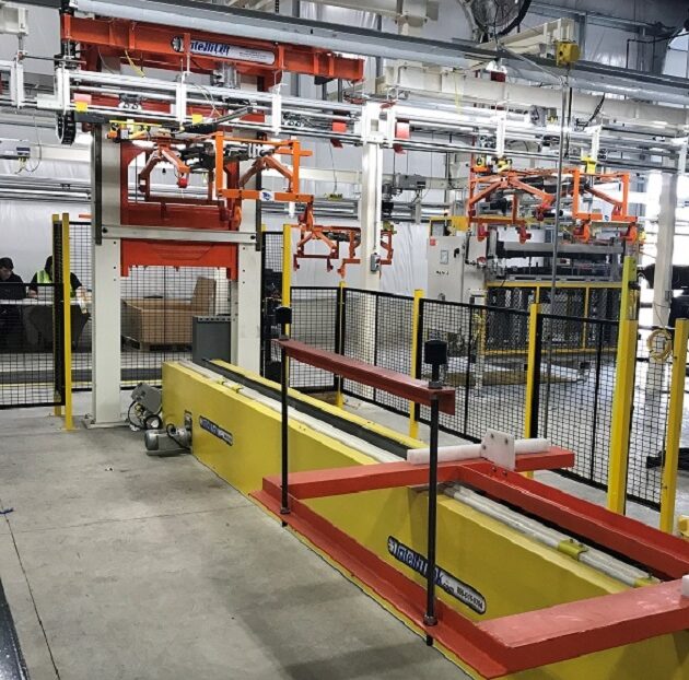 Automotive Hard Top Assembly Line - IntelliTrak 500 Series with 1500i inverted