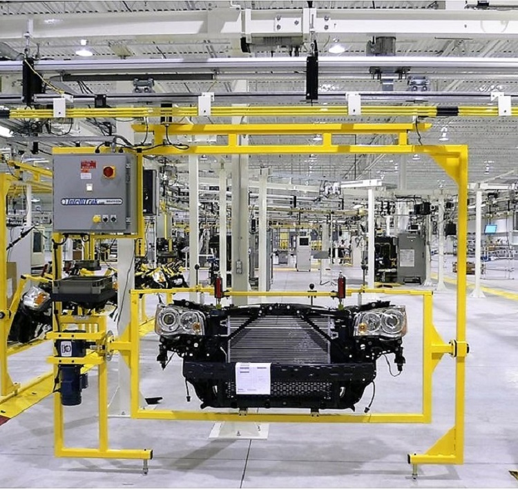 Automotive Front End Module Assembly Line - IntelliTrak 500 Series Overhead Conveyor