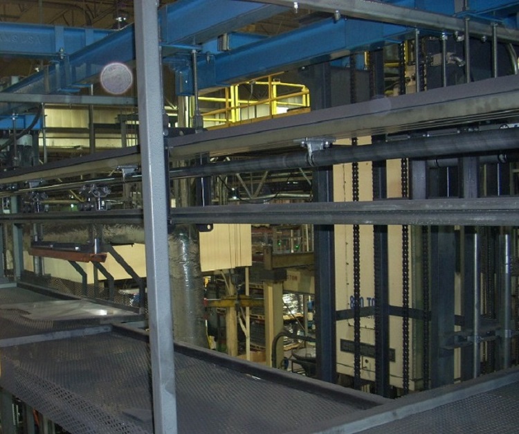 Automotive Engine Component Manufacturing Line - IntelliTrak 500 Series Overhead Conveyor