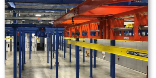 IntelliTrak 1500 Series Overhead Conveyor Shuttle
