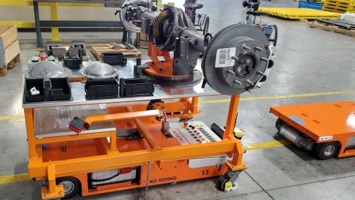 Automated Guided Cart AGC for American Axle