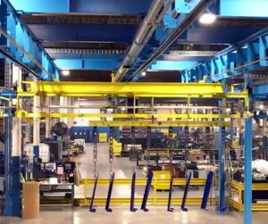 IntelliTrak 1500 Series Overhead Conveyor Finishing System for Cascade