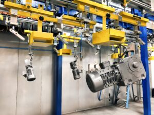 500 Series Overhead Conveyor Paint System for Nord Drive Systems