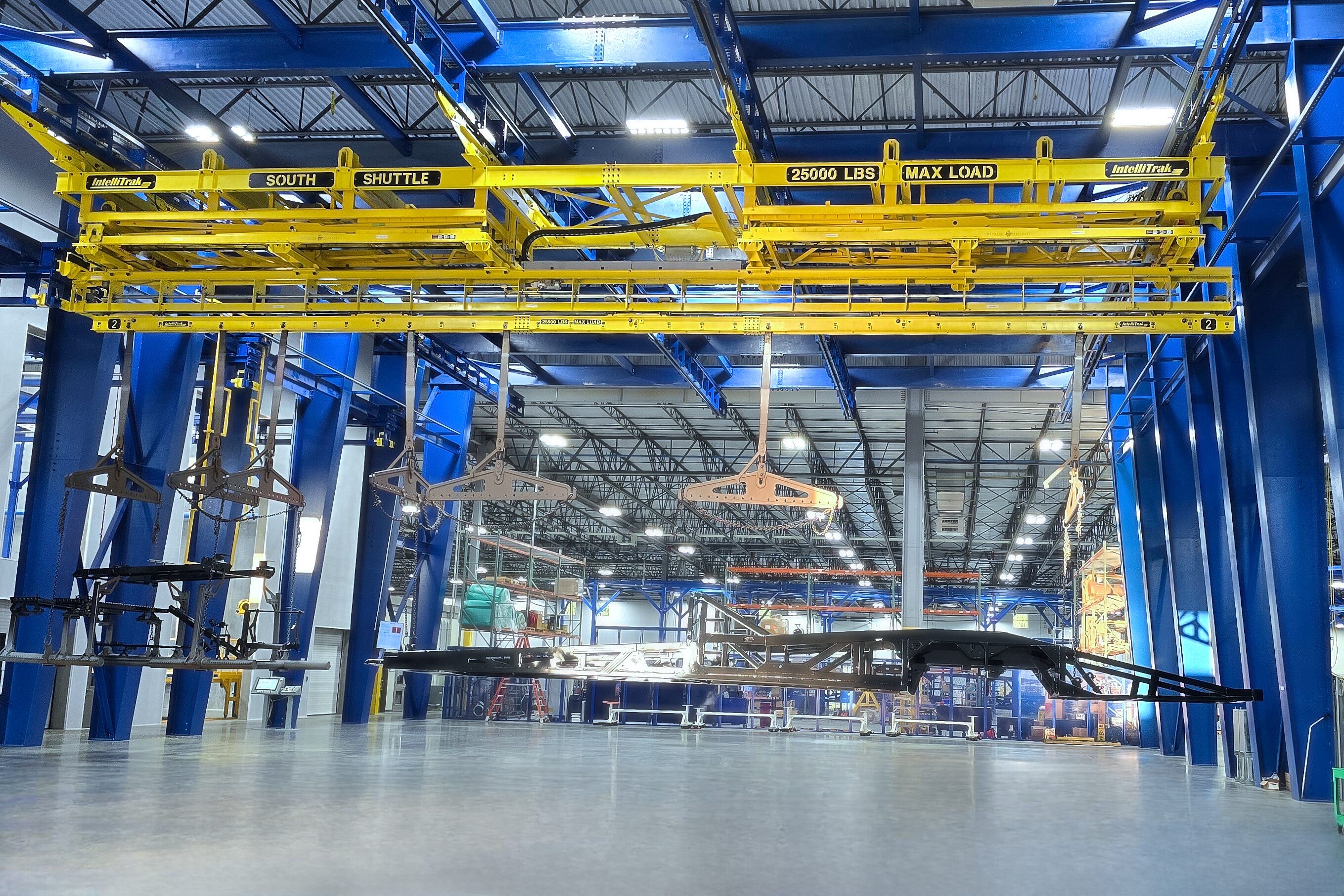 IntelliTrak 3500 Series Overhead Conveyor Finishing System for Cottrell